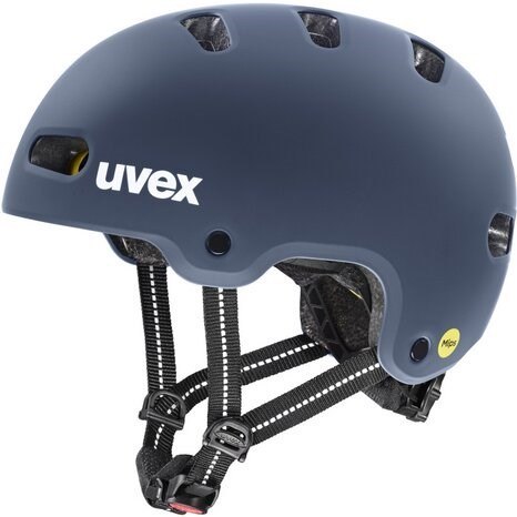 Kask rowerowy dziecięcy UVEX Kid 4 Style MIPS, dusk blue matt