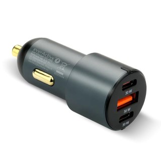 EVERACTIVE ŁADOWARKA SAMOCHODOWA 1 X USB QC3.0, 2X USB-C PD 60W CZARNA CC-40Q