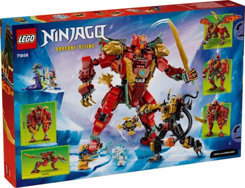 LEGO Ninjago 71868 - Transformujący smoczy mech Wyldfyre