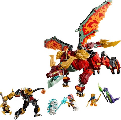LEGO Ninjago 71868 - Transformujący smoczy mech Wyldfyre