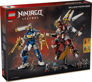 LEGO Ninjago 71870 - Bliźniacze tytanowe mechy