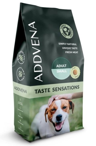 ADDVENA TASTE SENSATIONS dla dorosłych psów małych ras 10kg
