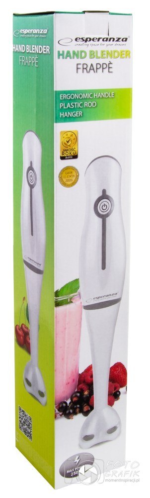Blender ręczny Esperanza Frappe EKM001E (250W; kolor szary)