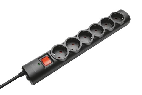 Listwa TRUST 6-PORT SURGE GUARD EU