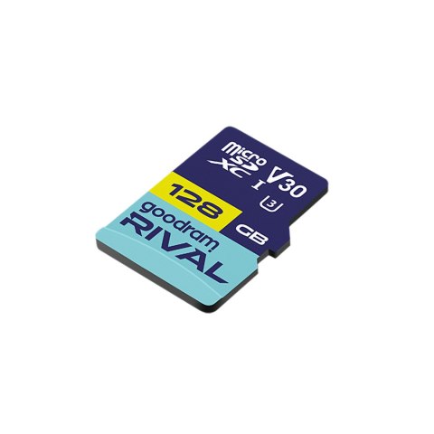 Karta pamięci microSD 128 GB V30 UHS-III Goodram Rival z adapterem