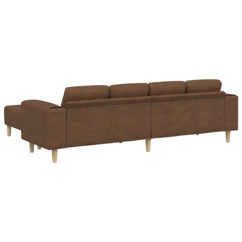 Sofa do salonu 3 pcs Brązowy