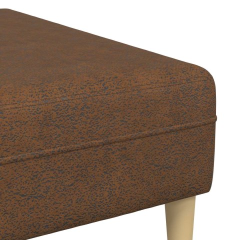 Sofa do salonu 3 pcs Brązowy