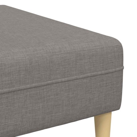 Sofa do salonu 3 pcs Ciemnoszary Poliester
