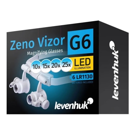 Okulary powiększające Levenhuk Zeno Vizor G6 LED