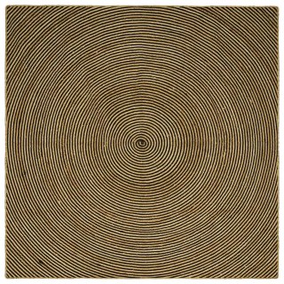 Dywany pokojowe Czarny 300 x 300 cm Juta