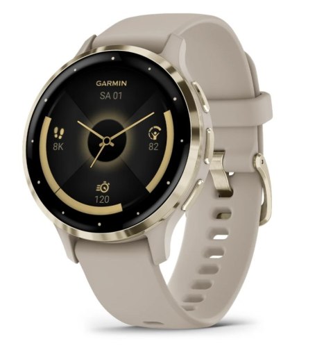 Zegarek Garmin Venu 3S, 41mm AMOLED French Grey (OUTLET)