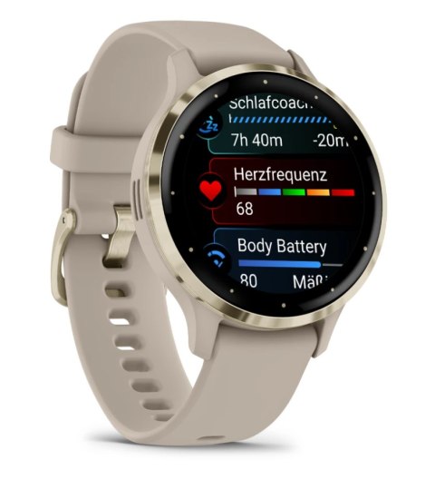 Zegarek Garmin Venu 3S, 41mm AMOLED French Grey (OUTLET)