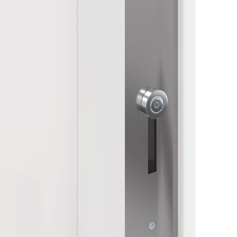 Drzwi Frontowe Biały 108 x 208 cm PVC