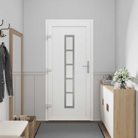 Drzwi Frontowe Biały 98 x 200 cm PVC