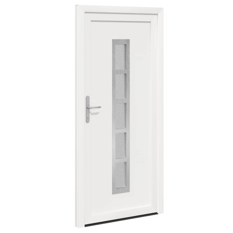 Drzwi Frontowe Biały 98 x 200 cm PVC