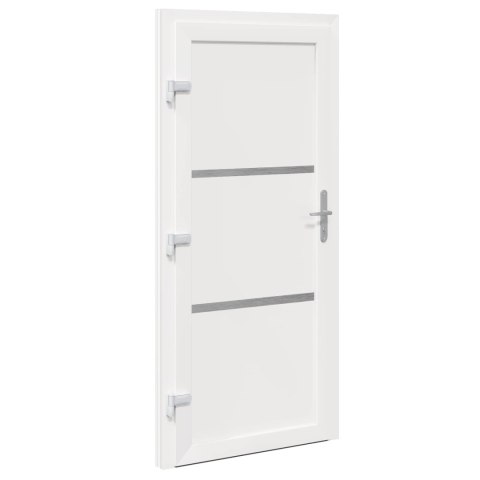 Drzwi Frontowe Biały 98 x 200 cm PVC