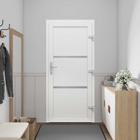 Drzwi Frontowe Biały 98 x 200 cm PVC