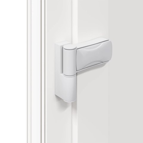 Drzwi Frontowe Biały 98 x 208 cm PVC