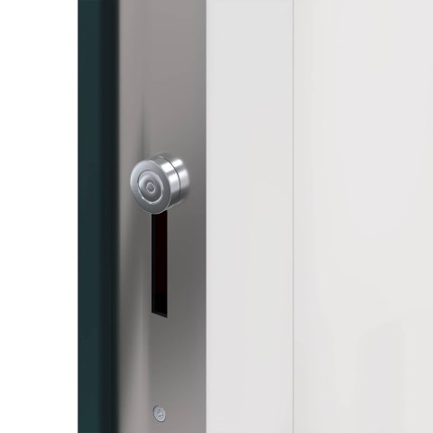 Drzwi Frontowe antracytowy 108 x 208 cm PVC