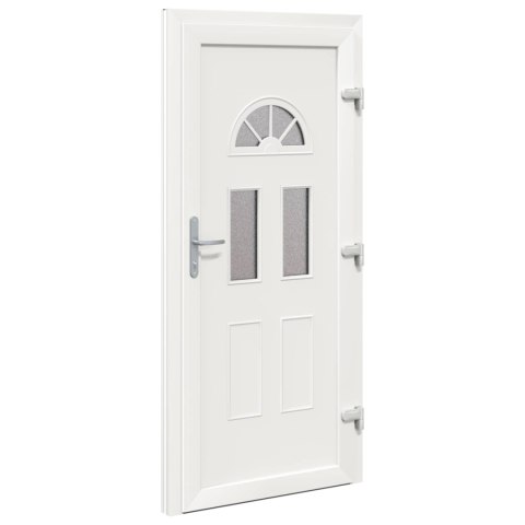 Drzwi Frontowe antracytowy 110 x 210 cm PVC
