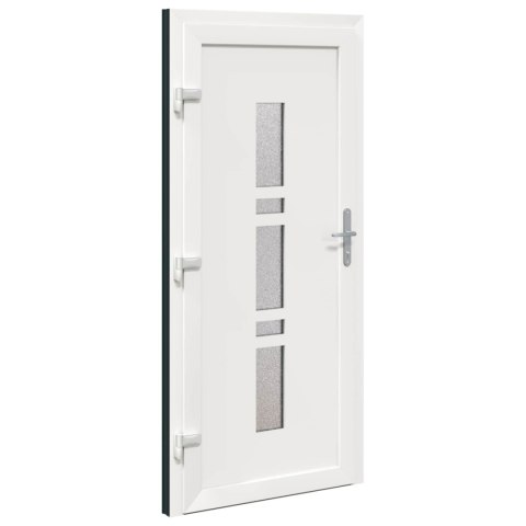 Drzwi Frontowe antracytowy 88 x 200 cm PVC