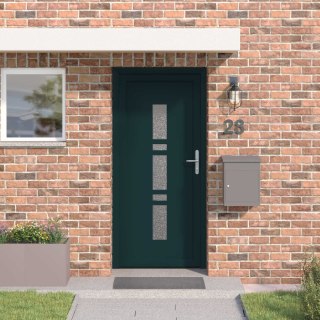 Drzwi Frontowe antracytowy 88 x 200 cm PVC