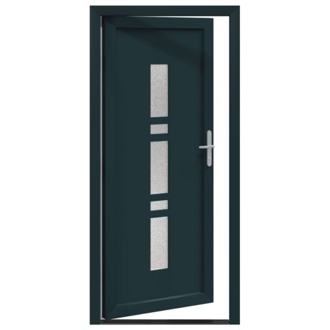 Drzwi Frontowe antracytowy 88 x 200 cm PVC