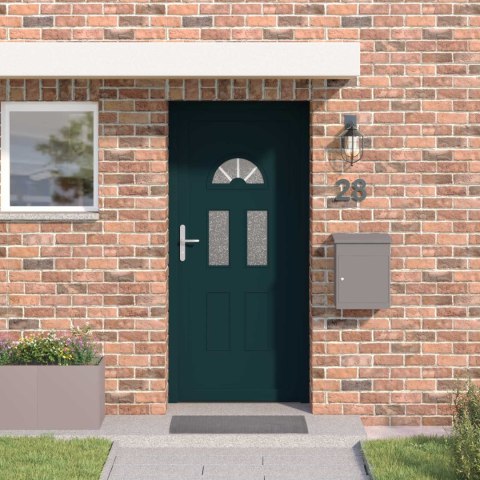 Drzwi Frontowe antracytowy 88 x 200 cm PVC