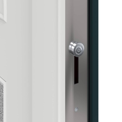 Drzwi Frontowe antracytowy 98 x 198 cm PVC