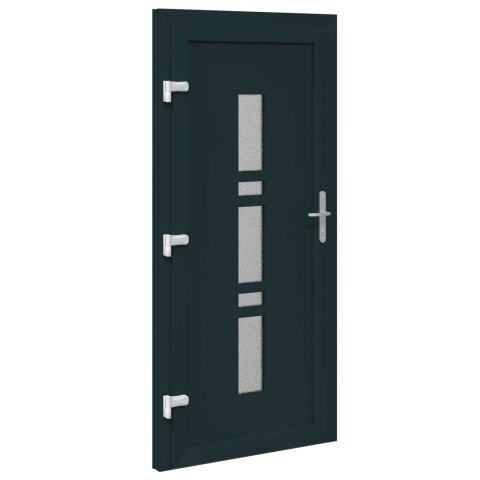 Drzwi Frontowe antracytowy 98 x 200 cm PVC
