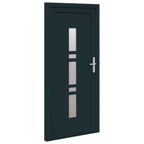 Drzwi Frontowe antracytowy 98 x 200 cm PVC