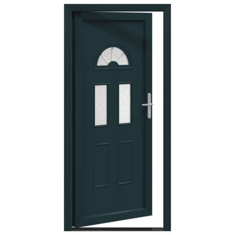 Drzwi Frontowe antracytowy 98 x 208 cm PVC