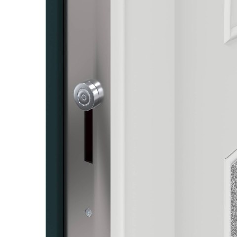 Drzwi Frontowe antracytowy 98 x 208 cm PVC