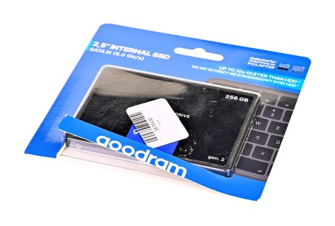 SSD GOODRAM CX400 Gen. 2 256GB SATA III 2,5 RETAIL (OUTLET)