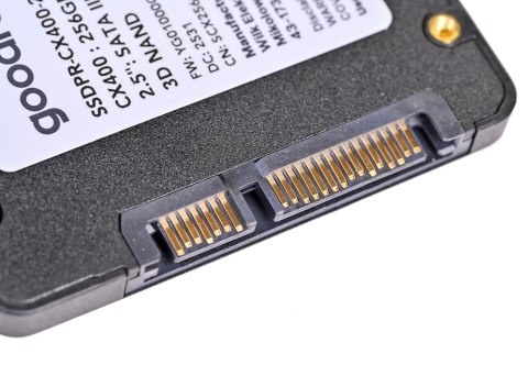 SSD GOODRAM CX400 Gen. 2 256GB SATA III 2,5 RETAIL (OUTLET)