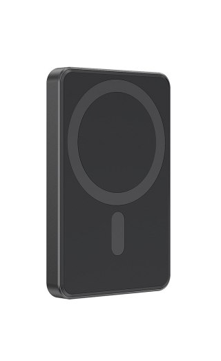 GEMBIRD POWERBANK Z ŁADOWANIEM BEPRZEWODOWYM 15W 5000MAH, CZARNY