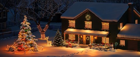 Govee Oświetlenie LED Christmas String Lights 2S 20m H80C4C42
