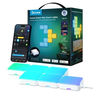 Govee Panele świetlne Mini Square Panel Lights 10-pack H8069