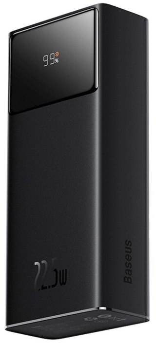 Powerbank Baseus EnerFill FP41 30000mAh 22.5W z kablem Baseus Simple USB-A - USB-C 3A 30cm - czarny