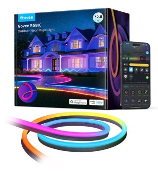 Taśma LED Govee H61A8 Outdoor Neon Strip Lights 10m z Wi-Fi, Bluetooth, RGBIC