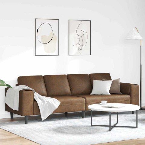 Sofa do salonu Brązowy 250 x 77 x 76 cm