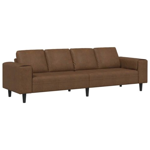 Sofa do salonu Brązowy 250 x 77 x 76 cm