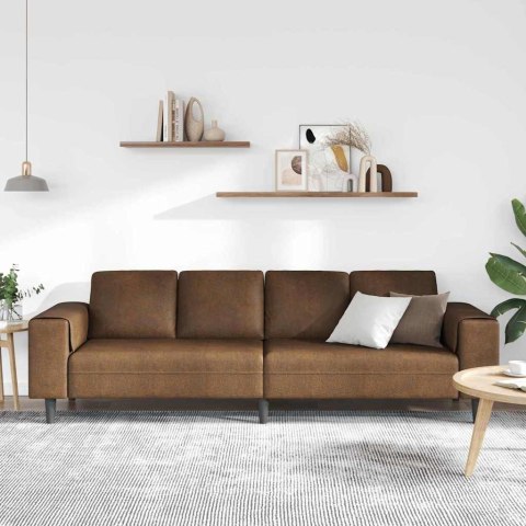 Sofa do salonu Brązowy 250 x 77 x 76 cm