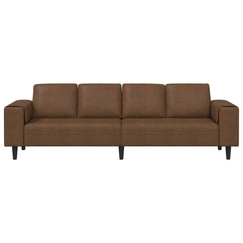 Sofa do salonu Brązowy 250 x 77 x 76 cm