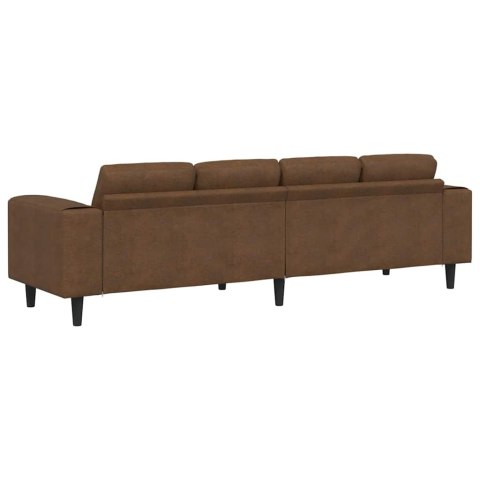 Sofa do salonu Brązowy 250 x 77 x 76 cm