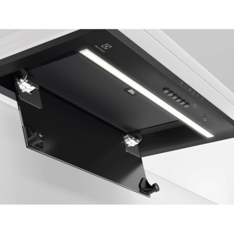 Okap kominowy ELECTROLUX LFG815K 80 cm | 650 m3/h | Hob2Hood | LED | czarny