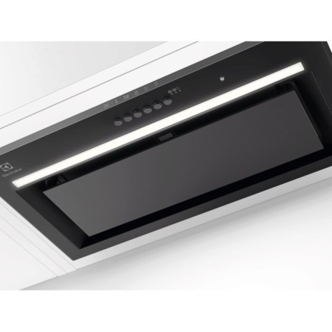 Okap kominowy ELECTROLUX LFG815K 80 cm | 650 m3/h | Hob2Hood | LED | czarny