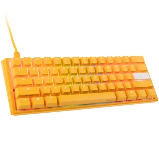 Klawiatura gamingowa Ducky One 3 MINI Yellow GATA-1746 RGB LED - MX-Clear (US)