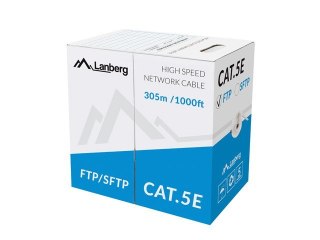 Lanberg LCU6-11CU-0305-S kabel sieciowy Szary 305 m Cat. 5/5e F/UTP (UTP)
