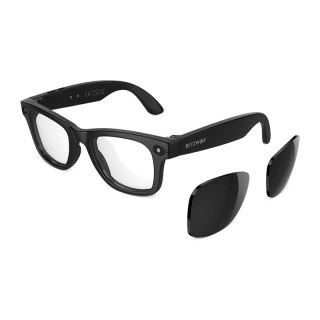 Inteligentne okulary AI BlitzWolf BW-AG1 Pro z wymiennymi soczewkami przeciwsłonecznymi